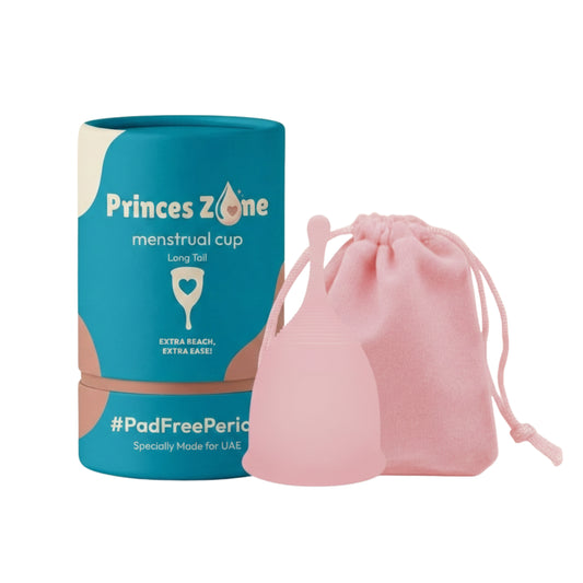 Princeszone Long-Tail Medical-Grade Menstrual Cup